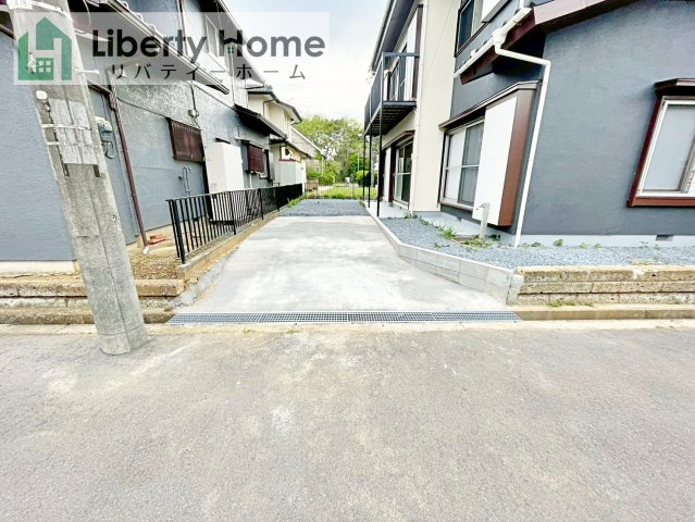 つくば市自由ケ丘　中古戸建の駐車場