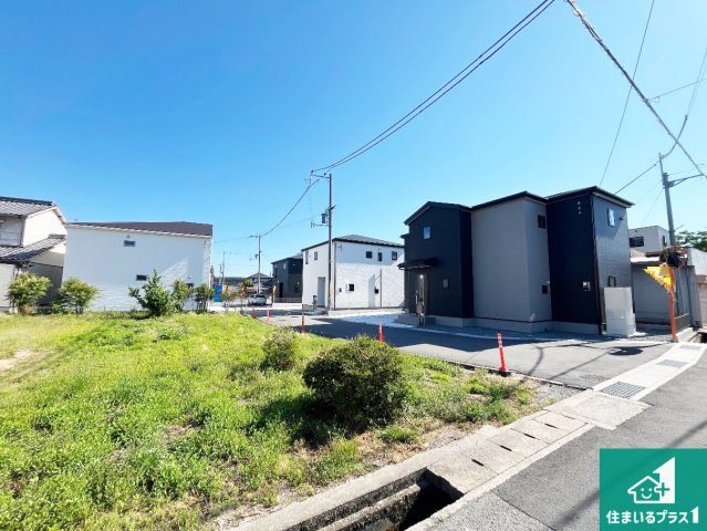 揖保郡太子町東南　第3期　新築一戸建ての外観|お客様に長く安心して住んでいだだける事にこだわった家づくり！住んでからのアフターサービスにもしっかりと取り組んでいます！