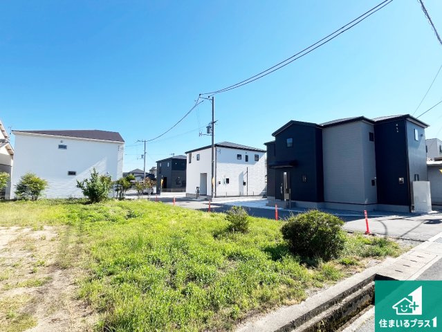揖保郡太子町東南　第3期　新築一戸建ての外観|お客様に長く安心して住んでいだだける事にこだわった家づくり！住んでからのアフターサービスにもしっかりと取り組んでいます！