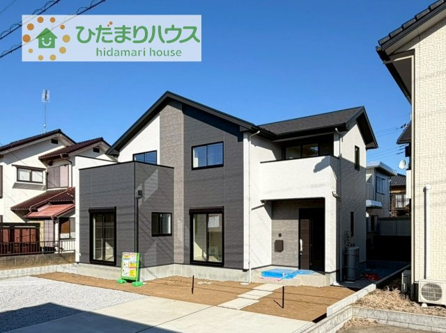 【外観】 | つくば市松栄1期　新築戸建 | デザイナーズのようなお洒落な外観です(^^♪