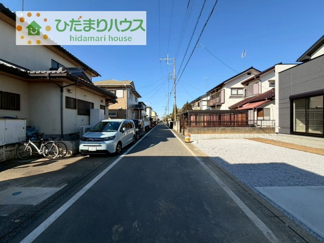 【前面道路含む現地写真】 | つくば市松栄1期　新築戸建