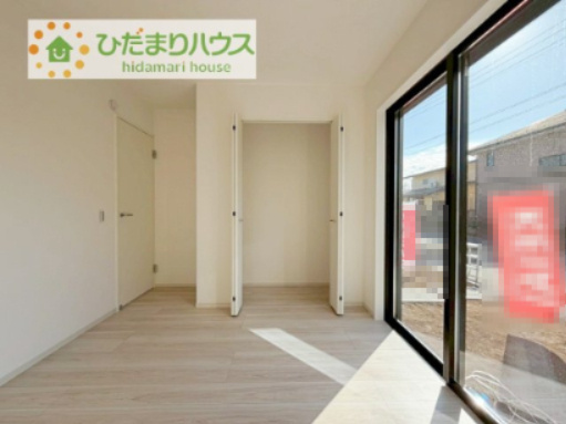 【収納】 | つくば市松栄1期　新築戸建 | 全室にクローゼットが付いていて、お部屋の住空間もスッキリ広々使えそうです(^^)