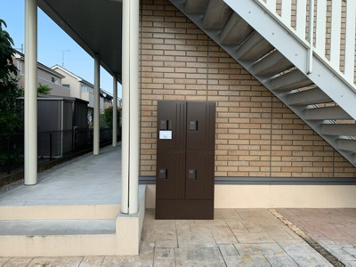 【エントランス】 | グランモアインターパーク | 宅配ＢＯＸ設置しました