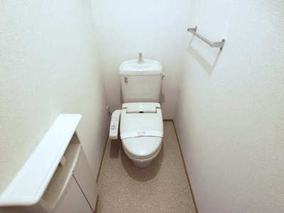 【トイレ】 | グランモアインターパーク | 温水洗浄暖房便座のトイレ