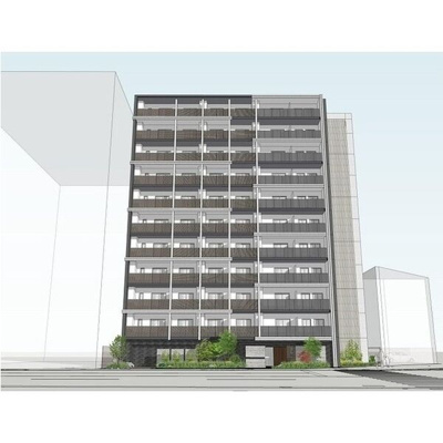 【外観パース】 | リシュドール梅小路