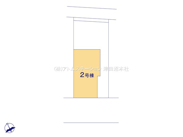 【区画図】 | アトムセレクト船橋市海神3丁目V　2号棟