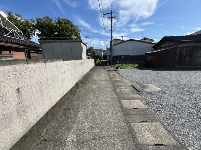 うきは市浮羽町朝田　売り土地の外観