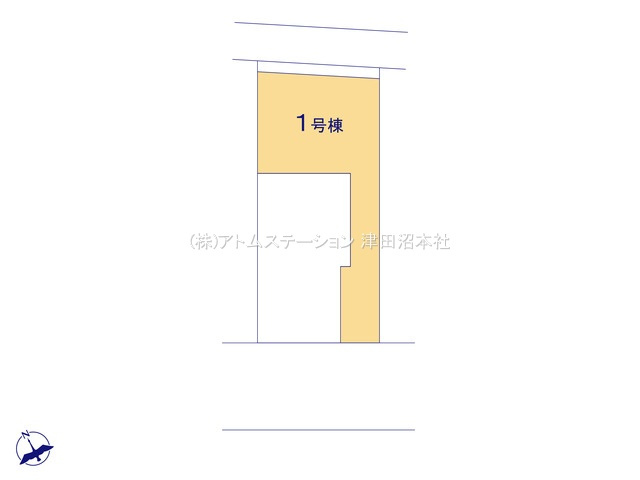 【区画図】 | アトムセレクト船橋市海神3丁目V　1号棟