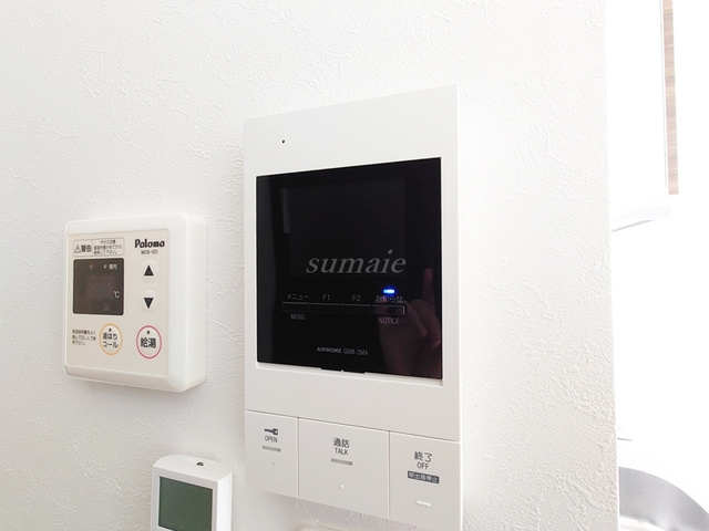 ALBA志茂のセキュリティ|モニタ付インターホンです☆