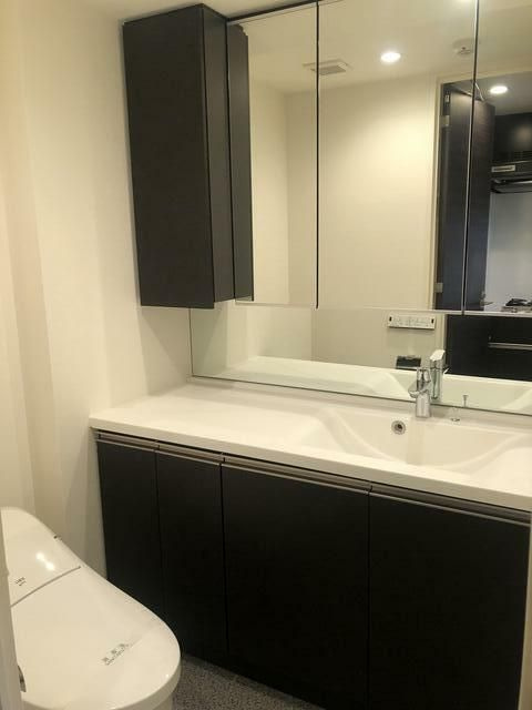 クレストコートＴＳ吾妻橋の洗面所