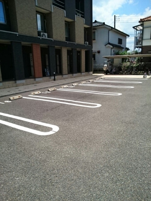 【駐車場】 | アンジュ東原Ⅰ | 敷地内駐車場