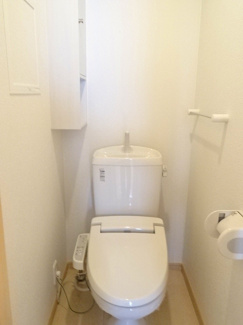 【トイレ】 | アンジュ東原Ⅰ | シンプルで使いやすいトイレです