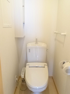 【トイレ】 | アンジュ東原Ⅰ | シンプルで使いやすいトイレです