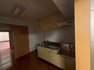 【キッチン】 | オアシスコンドミニアムあらかき | ※退去前の為、別部屋の写真になっております