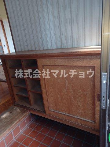 秋津一戸建の玄関|シンプルで使いやすい玄関です