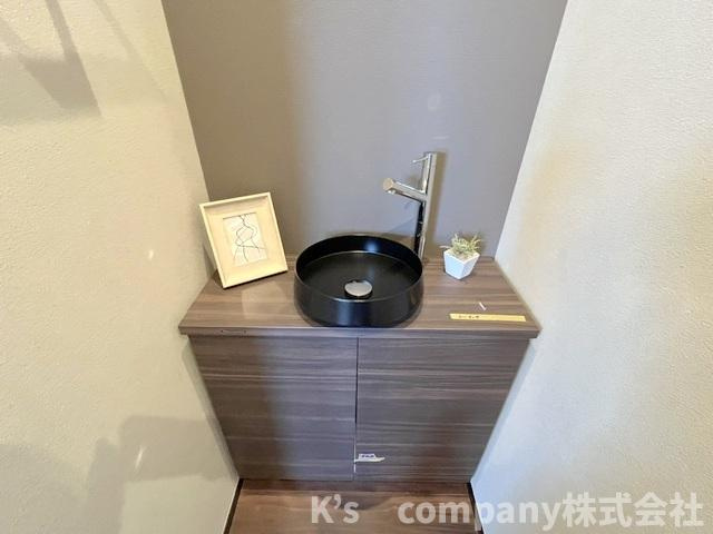 茅ヶ崎市浜竹3丁目　新築戸建の洗面所|洗面スペース◇