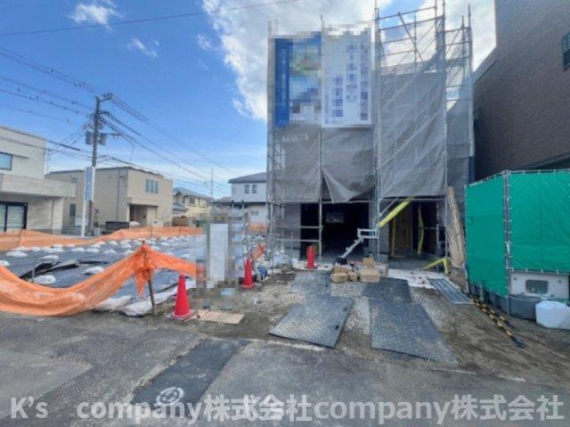 茅ヶ崎市浜竹3丁目　新築戸建の前面道路含む現地写真|2026.3.7撮影◇