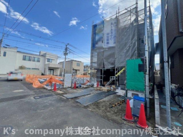 茅ヶ崎市浜竹3丁目　新築戸建の外観|2026.3.7撮影◇