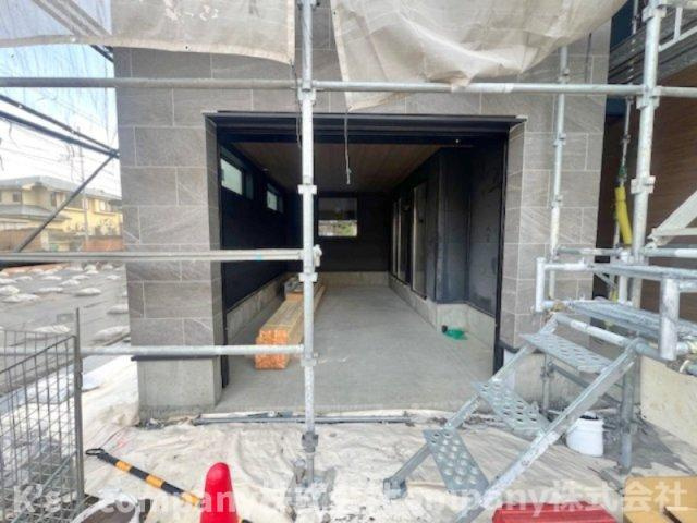 茅ヶ崎市浜竹3丁目　新築戸建の玄関|2026.3.7撮影◇