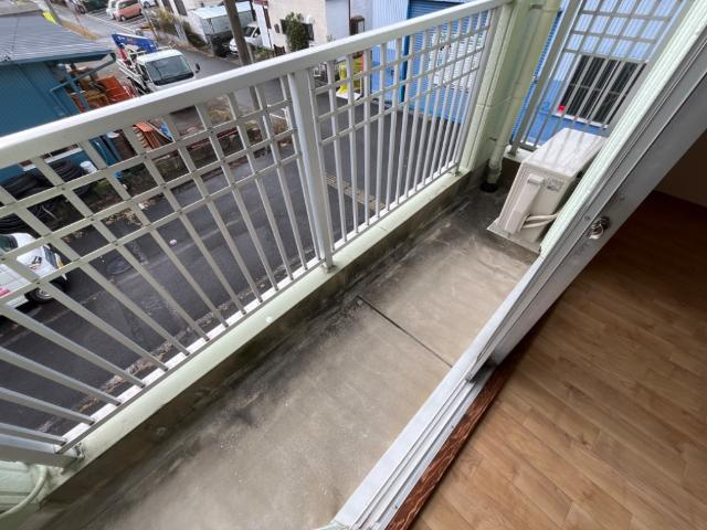 グリーンハウスミキのバルコニー|ベランダ