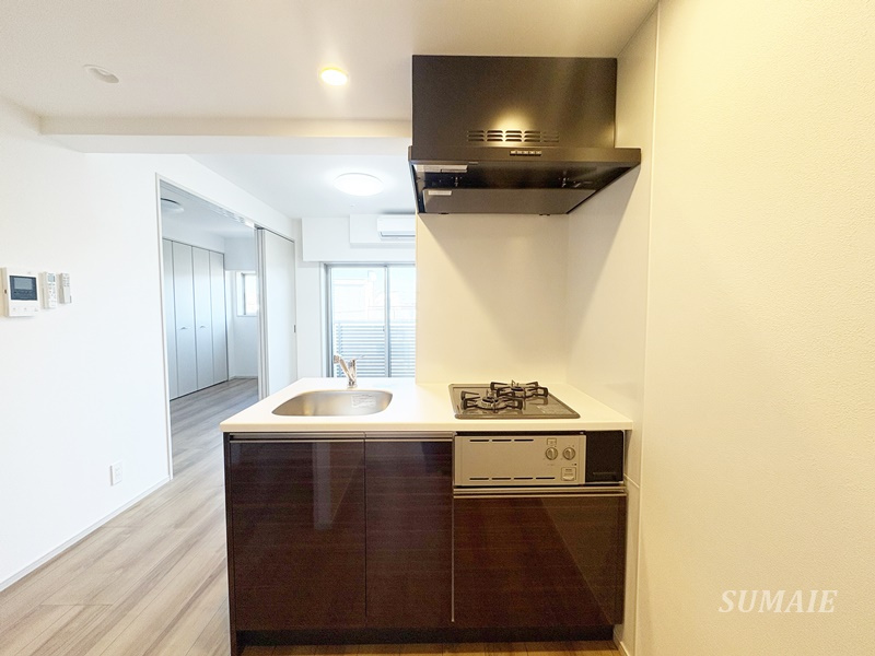 アイルグランデ赤羽のキッチン|2口コンロのキッチンです☆