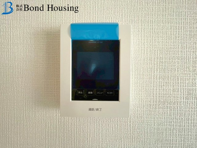 子育て支援事業対象物件　全8棟分譲　王塚台第6　2号棟の防犯設備