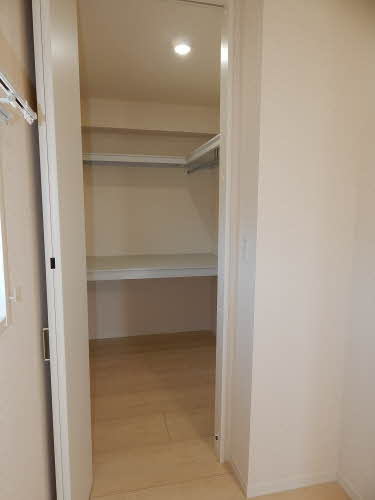 熊本市南区島町５丁目のアパートの収納