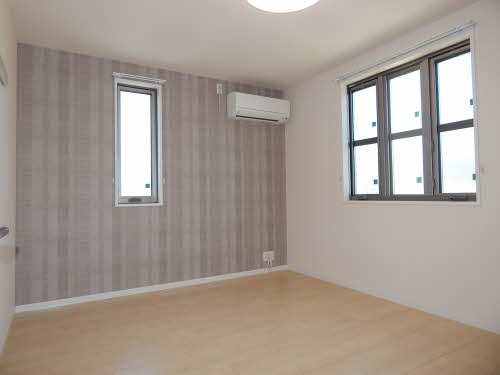 熊本市南区島町５丁目のアパートのバルコニー