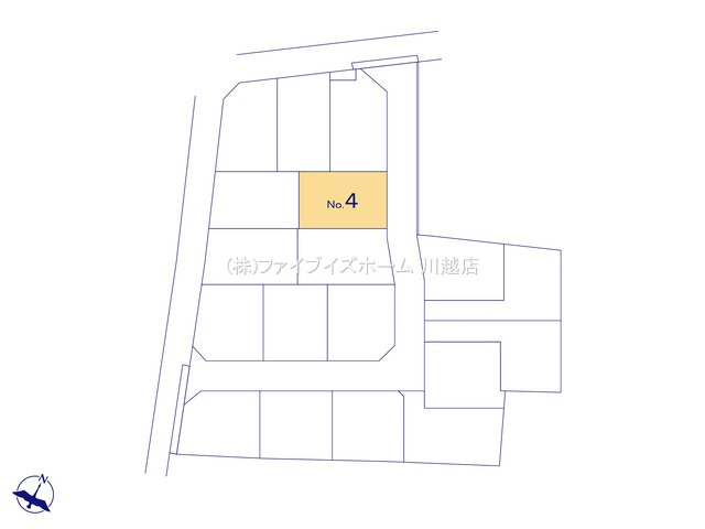 【4号棟　区画図】