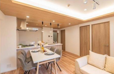 池田山スカイマンションのダイニング