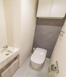 池田山スカイマンションのトイレ|ゆったりとした空間のトイレです