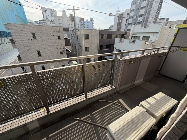 シェモア松戸のバルコニー
