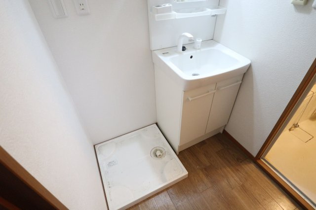 中村マンションの洗面所
