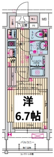 プレサンス大曽根駅前ファーストの間取り