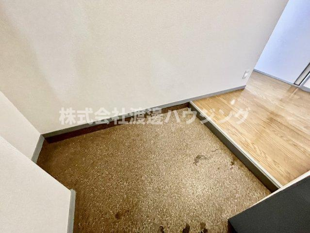 緑地公園第3千里ハイツの玄関