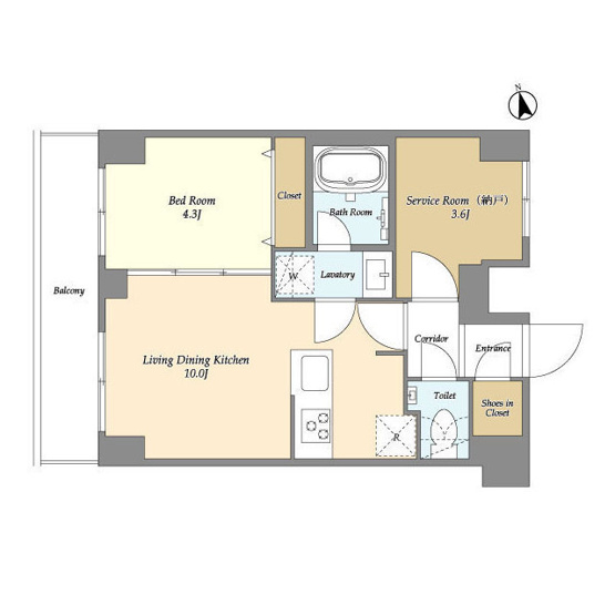【間取り】 | Ａｕｇｕｓｔａ Ｒｅｓｉｄｅｎｃｅ大森
