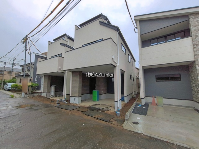 千葉市中央区登戸３丁目３期の前面道路含む現地写真