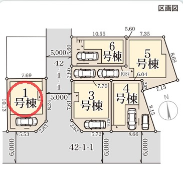 【区画図】 | リーブルガーデン堺市香ケ丘町２期 | 区画図