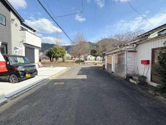 ケイアイ　ー LIGARE ーリガーレ　小倉北区黒住町1期　　【小倉北区　新築戸建て】 の前面道路含む現地写真|現地撮影　2026,1,30　 LIGARE ーリガーレ　小倉北区黒住町1期　　【小倉北区　新築戸建て】 