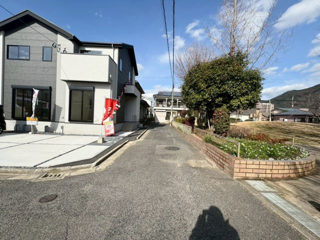 ケイアイ　ー LIGARE ーリガーレ　小倉北区黒住町1期　　【小倉北区　新築戸建て】 の前面道路含む現地写真|現地撮影　2026,1,30　 LIGARE ーリガーレ　小倉北区黒住町1期　　【小倉北区　新築戸建て】 