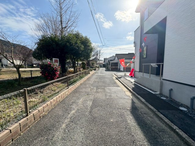 ケイアイ　ー LIGARE ーリガーレ　小倉北区黒住町1期　　【小倉北区　新築戸建て】 の前面道路含む現地写真|現地撮影　2026,1,30　 LIGARE ーリガーレ　小倉北区黒住町1期　　【小倉北区　新築戸建て】 