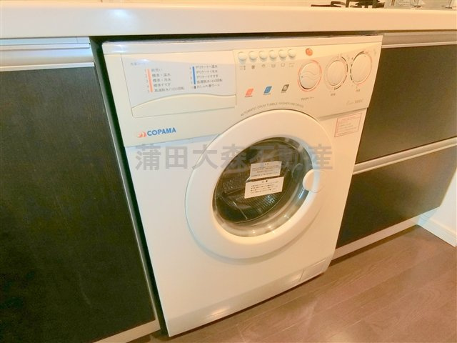 MFPRエムエフピーアールコート蒲田の設備|キッチン下にドラム式洗濯乾燥機！