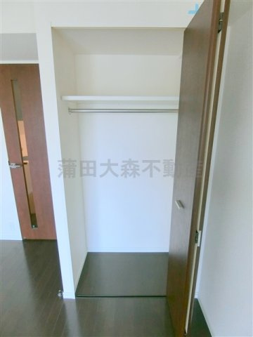 MFPRエムエフピーアールコート蒲田の収納|収納　1メートル程の使いやすいクローゼット