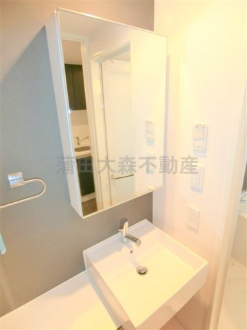 MFPRエムエフピーアールコート蒲田の洗面所|独立洗面台