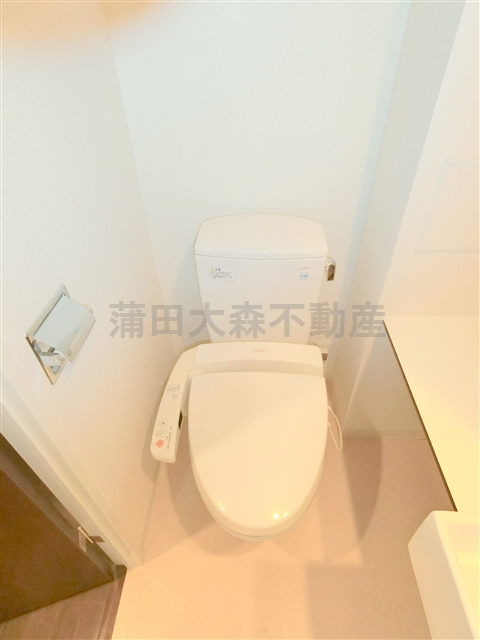 MFPRエムエフピーアールコート蒲田のトイレ|温水暖房便座付きのトイレ