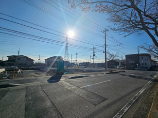 【前面道路含む現地写真】 | CRADLEGARDEN小山市東間々田第7　6号棟 | 前面道路含む現地写真