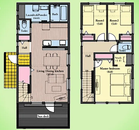 【間取り】 | ◆緑区三保町　未居住戸建◆