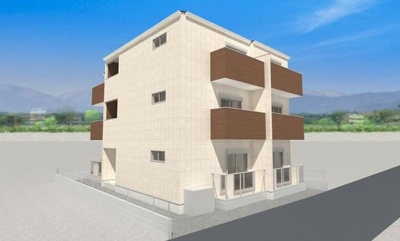 【外観パース】 | エスポワール前原西