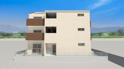 【外観パース】 | エスポワール前原西