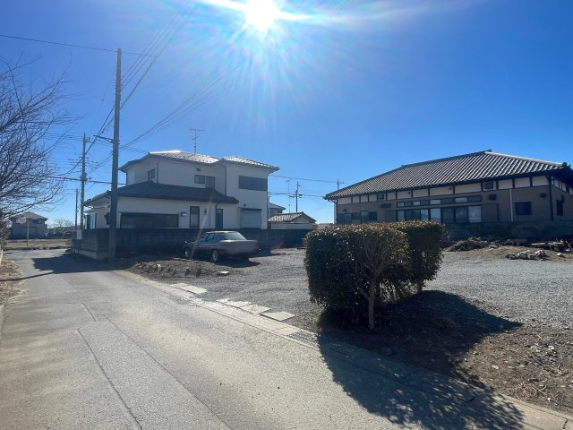 【前面道路含む現地写真】 | 深谷市宿根　売地　全1区画　　